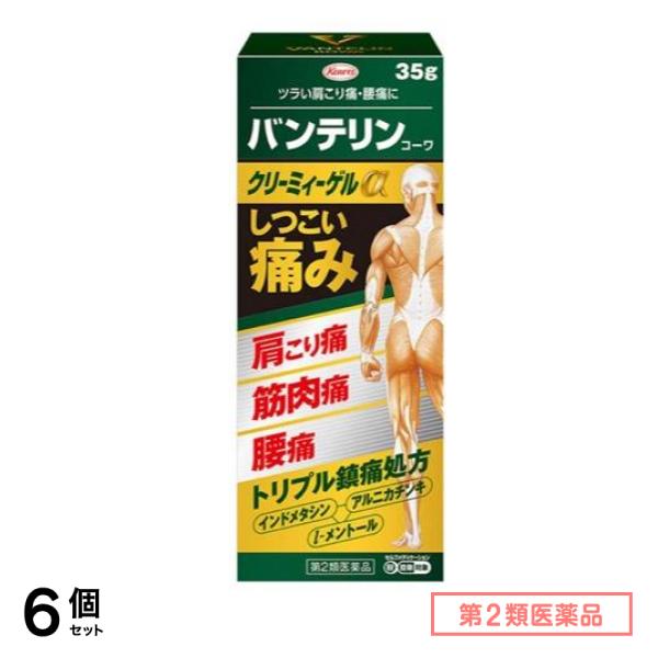 第２類医薬品 コーワクリーミィーゲルα 35g 6個セット