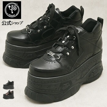 【公式SHOP特典キズ補修液付】ヨースケ 厚底スニーカー メンズ 11cm 厚底フラット