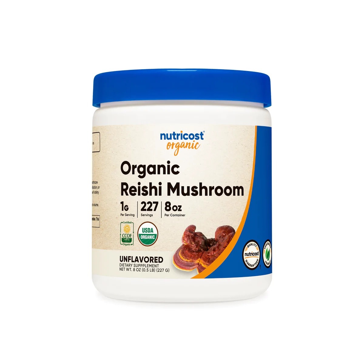 [USA] Nutricost ニュートリコスト オーガニック Reishi Mushroom パウダー. 8oz