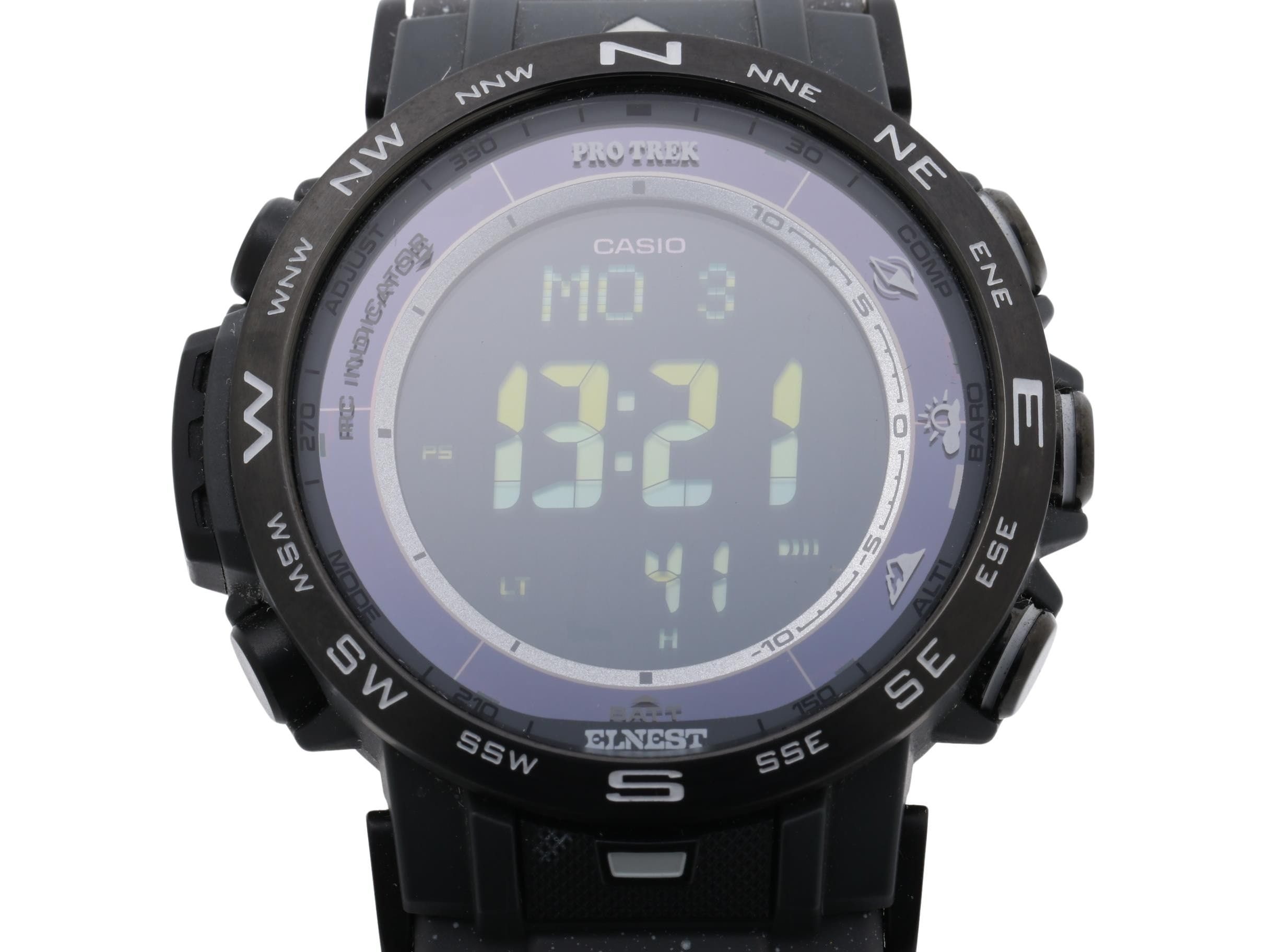 腕時計 プロトレック Climber Line 樹脂／SS PRW-30ECA-1JR ELNEST CREATIVE ACTIVITY コラボレーションモデル デジタル【本物保証】