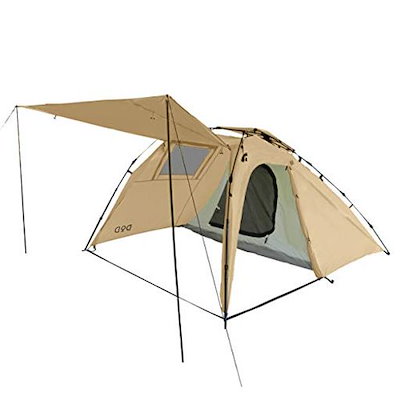 DOPPEL GANGER (DOD)ツーリングテント 在庫あり DOD ライダーズバイクインテント ブラック 収容1～2名 T2-466