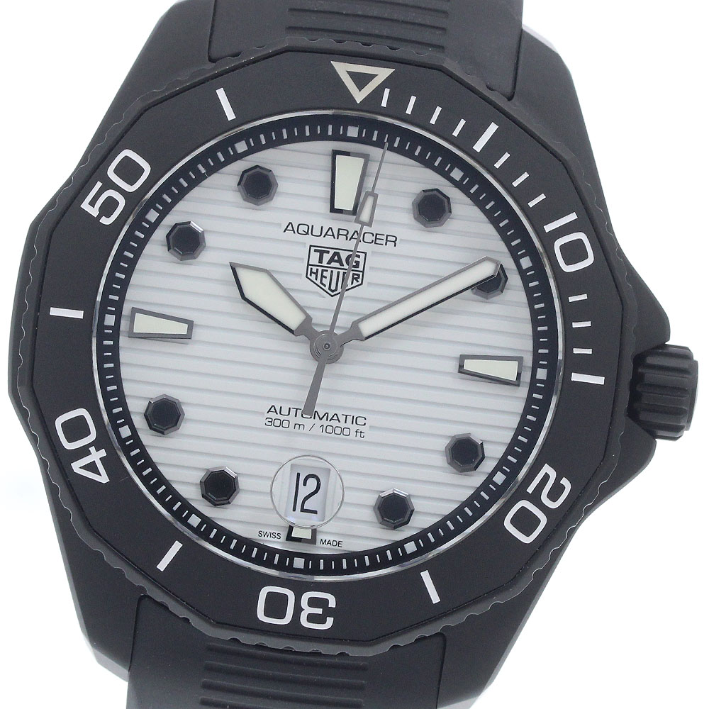 タグホイヤー TAG HEUER WBP201D アクアレーサー ナイトダイバー デイト 自動巻き メンズ 美品 _962013【中古】
