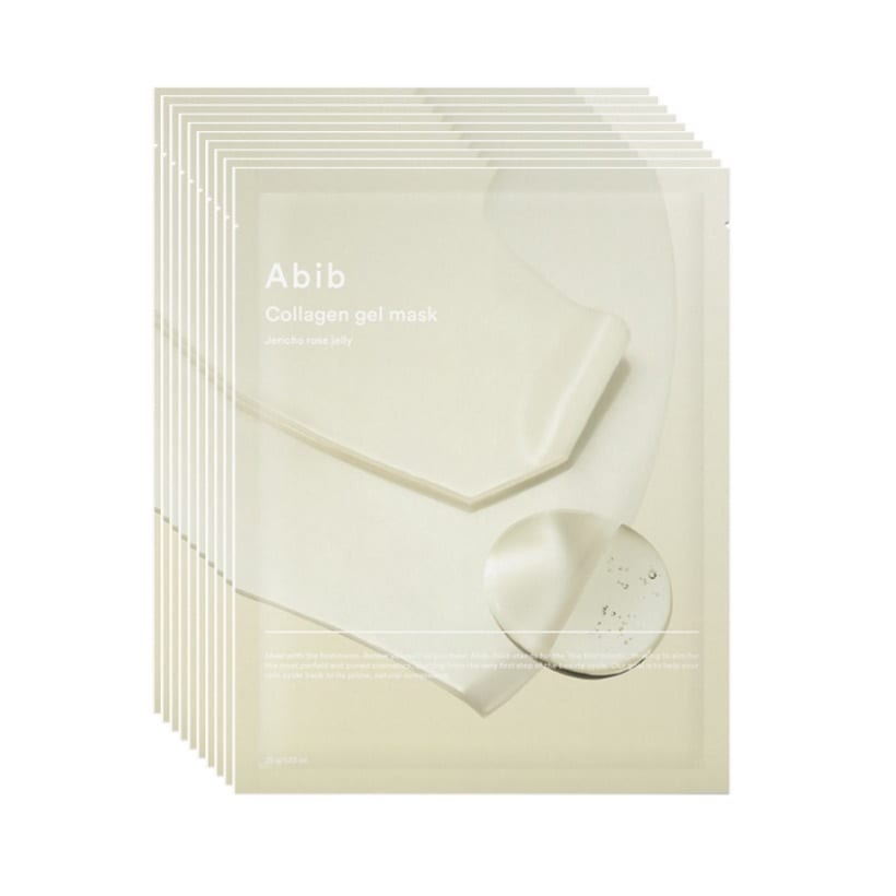 コラーゲンゲルシートマスク 復活草ゼリー 10枚