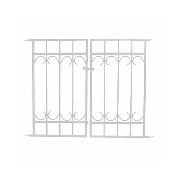 住まいスタイル アイアンフェンス パークアベニュー ゲート単品 ホワイト IPN-7022G-WHT メーカー直送