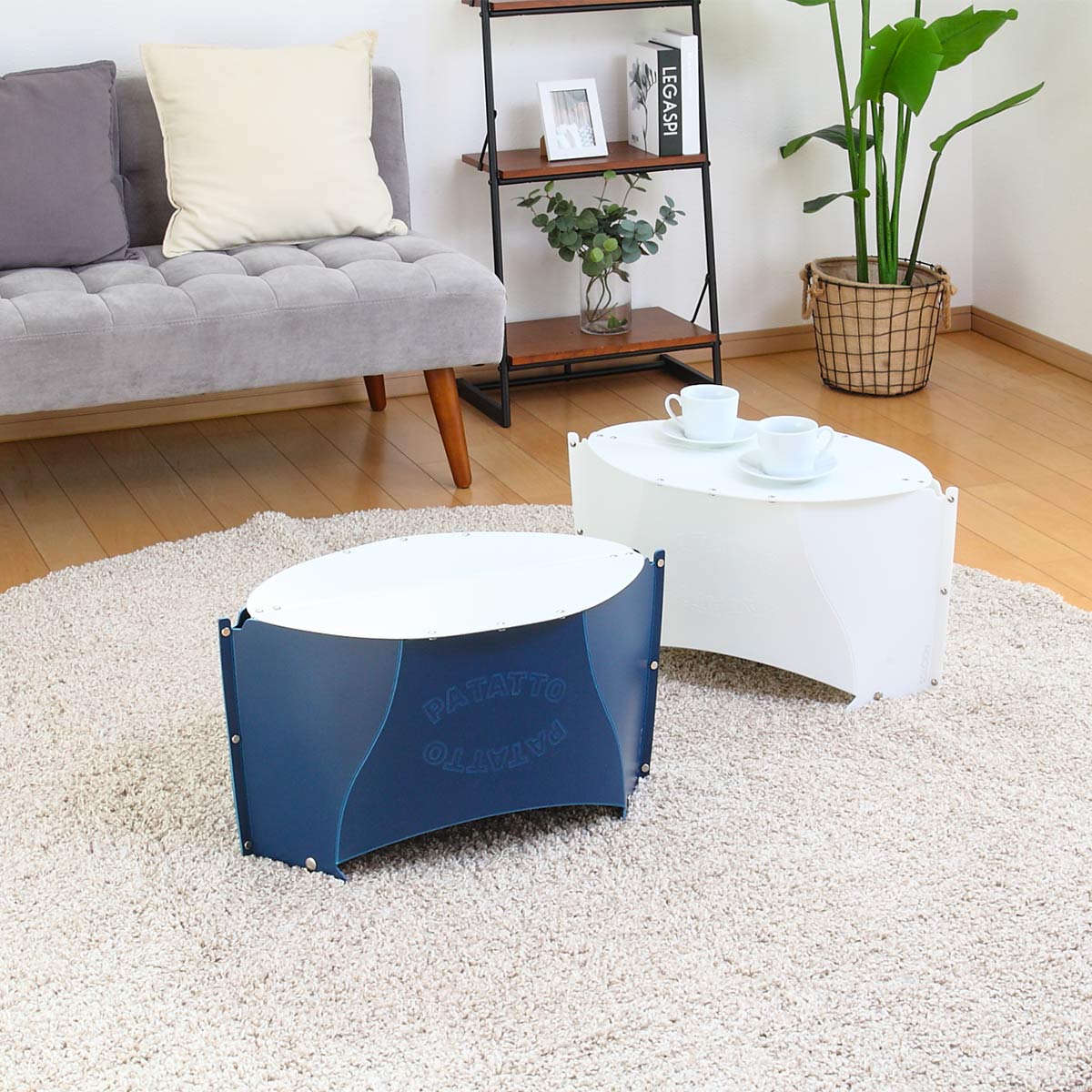 アウトドア テーブル 折りたたみ ミニ 軽量 パタット ミニテーブル PATATTO TABLE mini コンパクト レジャーテーブル 簡易テーブル ピクニックテーブル 携帯 持ち運び 机