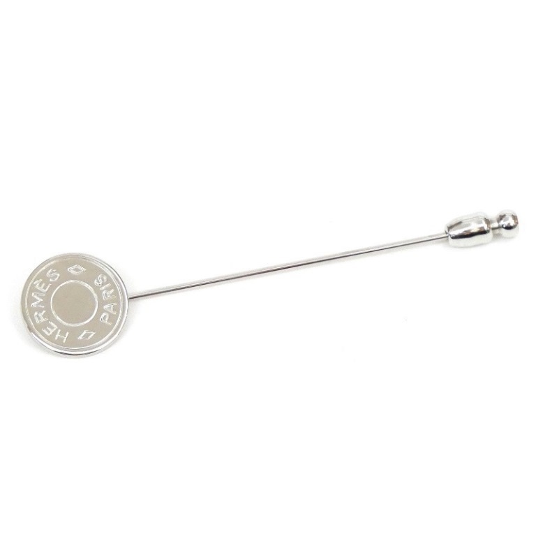 ｴﾙﾒｽ HERMES ｾﾘｴ ﾋﾟﾝﾌﾞﾛｰﾁ ｼﾙﾊﾞｰ 【中古】(63502)