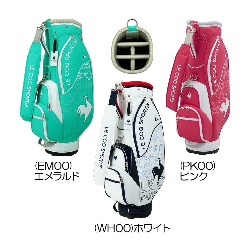ルコック　キャディーバッグ le coq sportif ルコックスポルティフ キャディバッグ メンズ 軽量