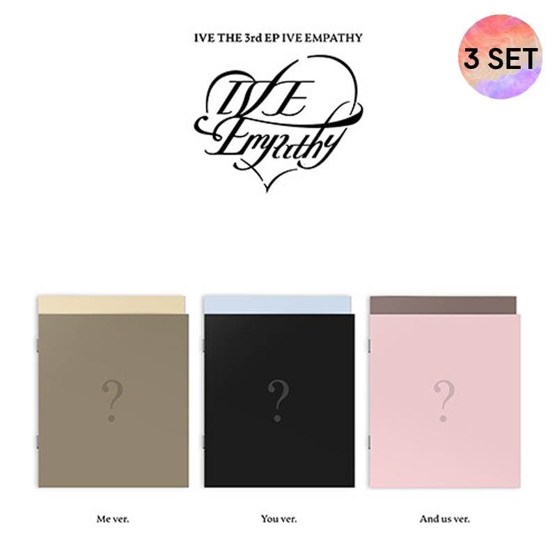 [3種 SET] IVE - (3rd Mini Album) IVE EMPATHY