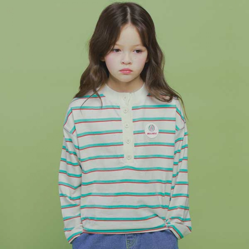 アイラブジェイ M.キャンディストライプTシャツ JVSTO57