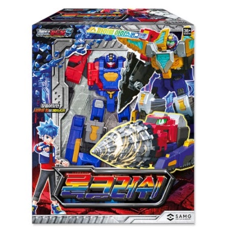 メタルカードボット S/シーズン2/ロッククラッシュ/変身ロボット/韓国ロボット/ドリルタンク/フィギュア/Cardbot RockCrush/新型/正品/2025