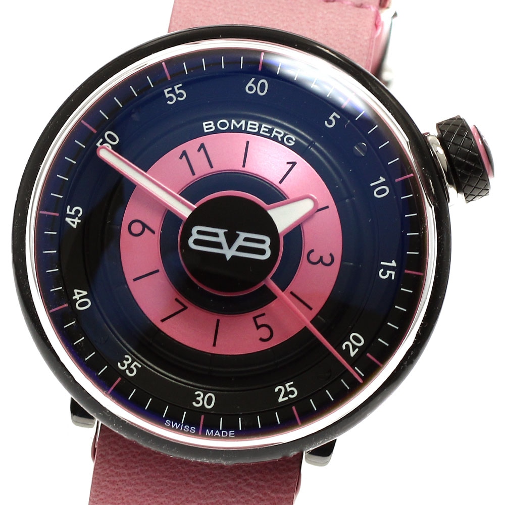 ボンバーグ BOMBERG CT38H3PBA.05-1.9 BB-01 クォーツ レディース 未使用品 箱・保証書付き_881570【中古】