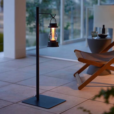 他サイト： ランタンスタンド 山崎実業 tower タワー 高さ伸縮ランタンスタンド ブラックの商品画像