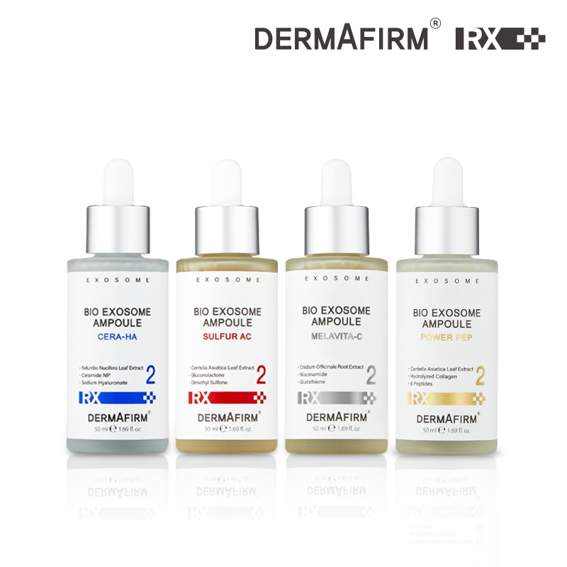 [RX] アンプル(美容液)4種 /シワ/保湿/脂性肌&ニキビ肌/トーンアップ