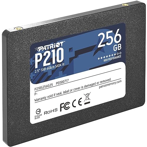 P210 256GB SATA3 内蔵型SSD 6Gb/s 2.5インチ 7mm P210S256G25