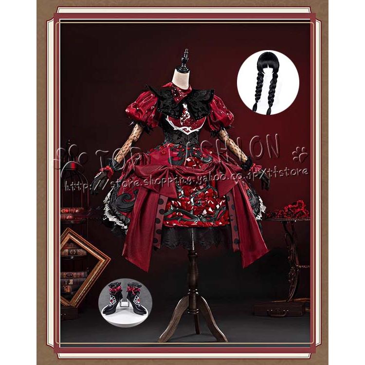 2026人気販売!IdentityV 第五人格 風 少女 記憶 ミズ・ボムグラナトプレート コスプレ衣装 ウィッグ 靴 cosplay コスチューム ハロウィン クリスマス