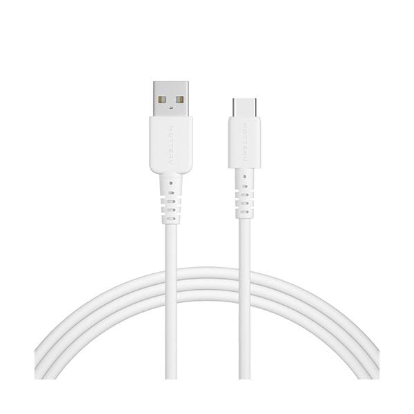 （まとめ） オウルテックMOTTERU A to C シリコンケーブル エアリーホワイト 2m MOT-SCBACG200-WH 1本 (×3セット)