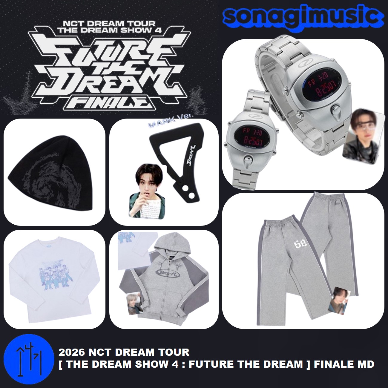 [公式] 2026 NCT DREAM TOUR [ THE DREAM SHOW 4 : FUTURE THE DREAM ] FINALE MD 2 公式グッズ nctdream