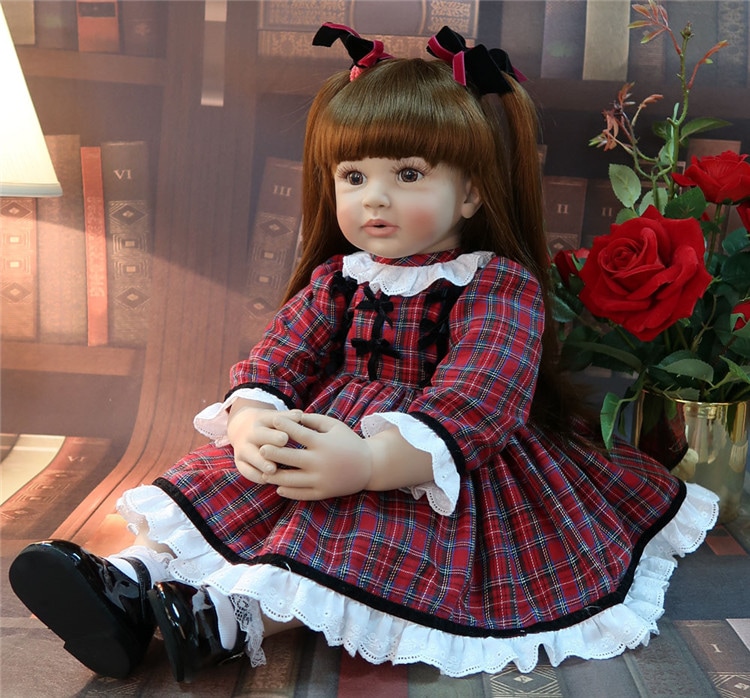 韓国ファッション おもちゃ ギフトシミュレーション 人形 少女 ロングヘア プリンセス ヘア