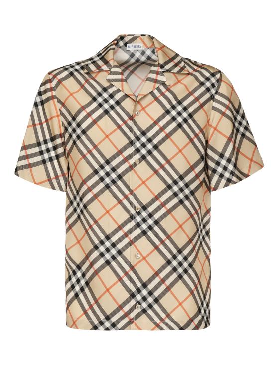 BURBERRY Men Shirts 8091202 B9368 SAND check
