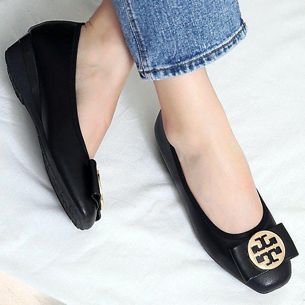 クッションウェッジヒール 女性用 レディース シューズ ローファー フラットシューズ フォーマルシューズ 3.5cm sjkc 8611 7_P359549366