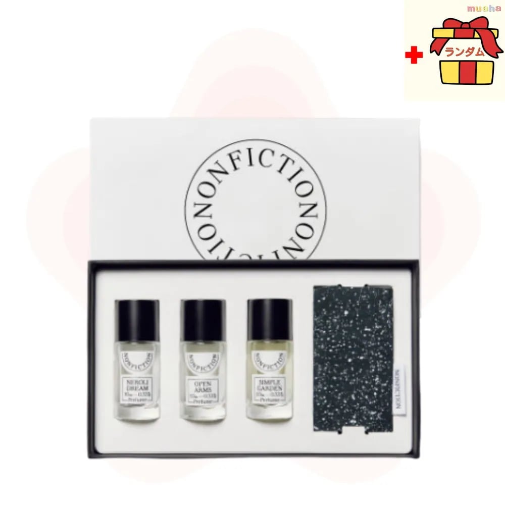 オードパルファム ミニ トリオ 10ml×3（ベストセット：サンタルクリーム／ジェントルナイト／ガイアックフラワー または シトラスセット：オープンアームス／シンプルガーデン／ネロリドリーム)韓国香水 12,398円