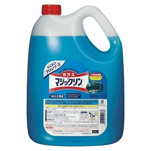（まとめ買い）ガラスマジックリン業務用 4.5L ｶﾞﾗｽﾏｼﾞｯｸﾘﾝｷﾞｮｳﾑﾖｳ 00073702 [x3]