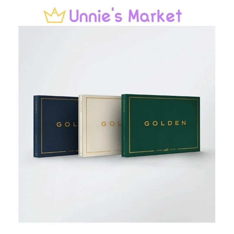 [SET] JUNGKOOK(BTS) GOLDEN Album + Free Photocard 1EA(fan-made)