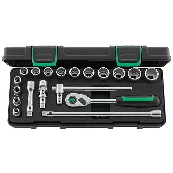STAHLWILLE（スタビレー） 45／14／5IQRKN （3／8SQ）ソケットレンチセット（96021180）手動工具