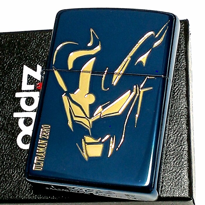 ZIPPO ライター ウルトラマンゼロ ジッポ イオンブルー ウルトラマン かっこいい おしゃれ 円谷プロ メンズ ギフト プレゼント