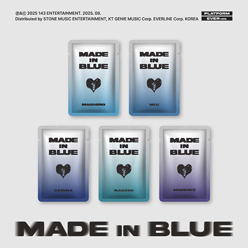 [5種セット] MADEIN S - [MADE in BLUE] [EVER Ver.] / PLATFORM