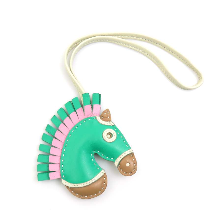 エルメス HERMES チャーム ジージーカマイユ アニョーミロ ミント×モーヴシルベストル×チャイ×ナタ ユニセックス r10716a