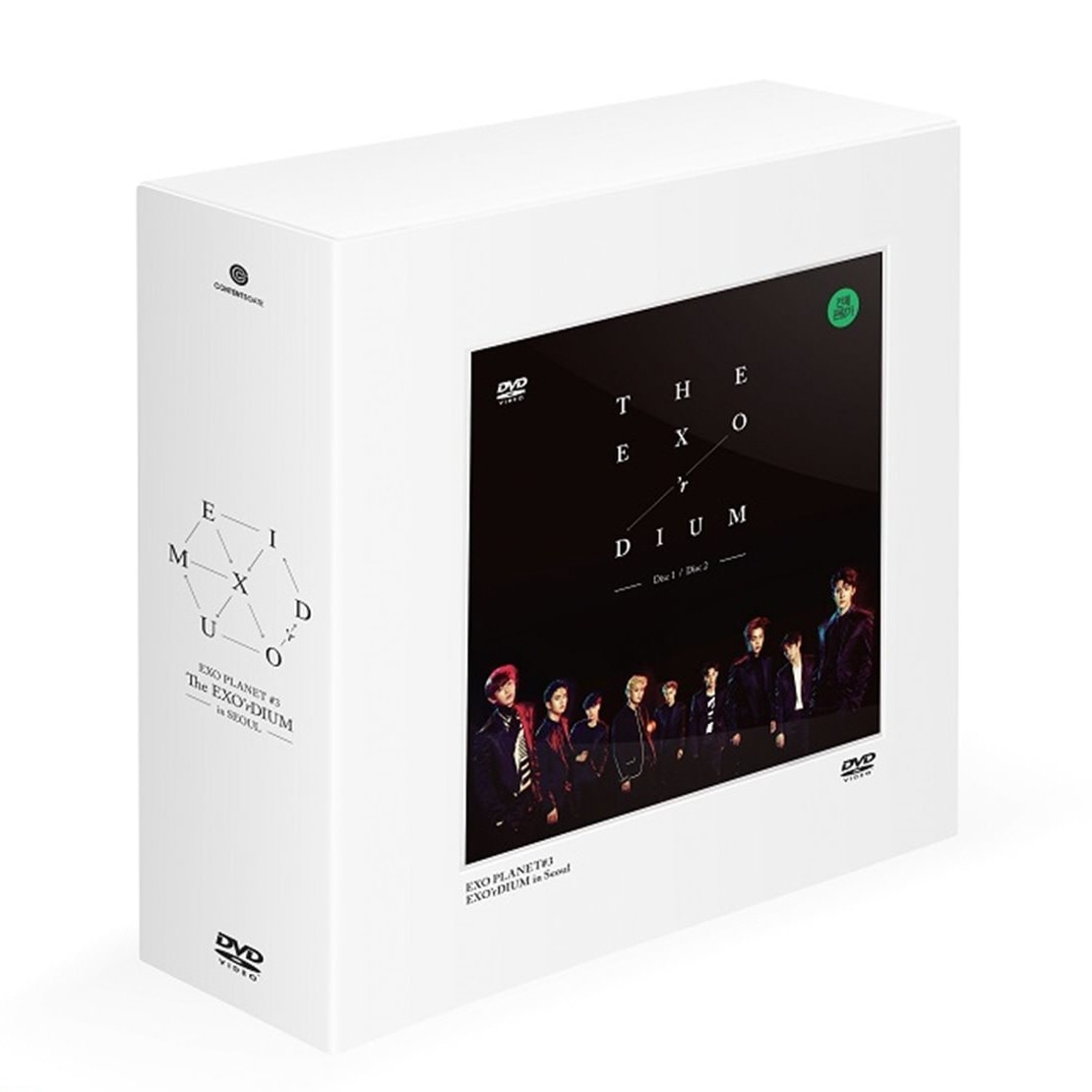 （DVD）EXO PLANET 3 The EXO rDIUM - in Seoul Liveアウトボックス写真参照_[未開封新品]