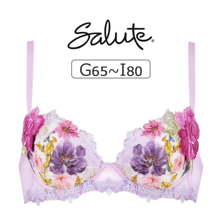 Saluteワコール サルート 93G P-upタイプ ブラジャー単品 GHI Saluteワコール サルート 93G P-upタイプ ブラジャー単品 GHI