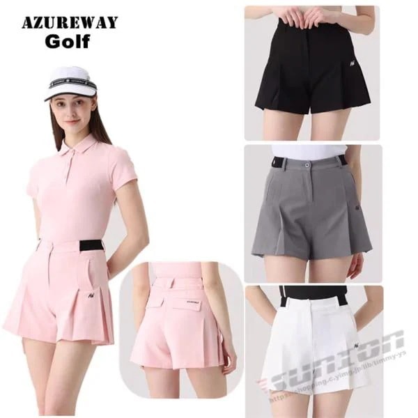 ゴルフウェア レディース ショートパンツ ゴルフ 膝上 五分丈パンツ ストレッチ 短パン おしゃれ 春夏 夏用 スポーツ