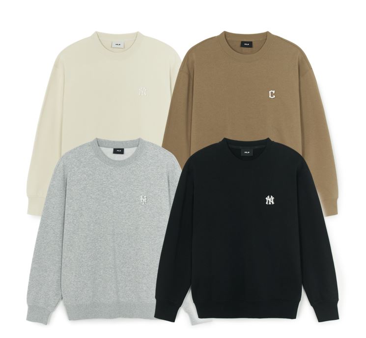 Basic Small Logo Sweatshirt (3AMTB0154-50CRD,3AMTB0154-45BGD,3AMTB0154-09MGS,3AMTB0154-50BKS)