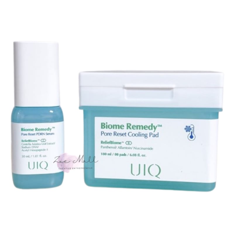 [レメディポアリセット2点セット]PDRN セラム30ml+バイオームクーリングパッド 80枚/ ひんやりパッド CICA PDRN 美容液