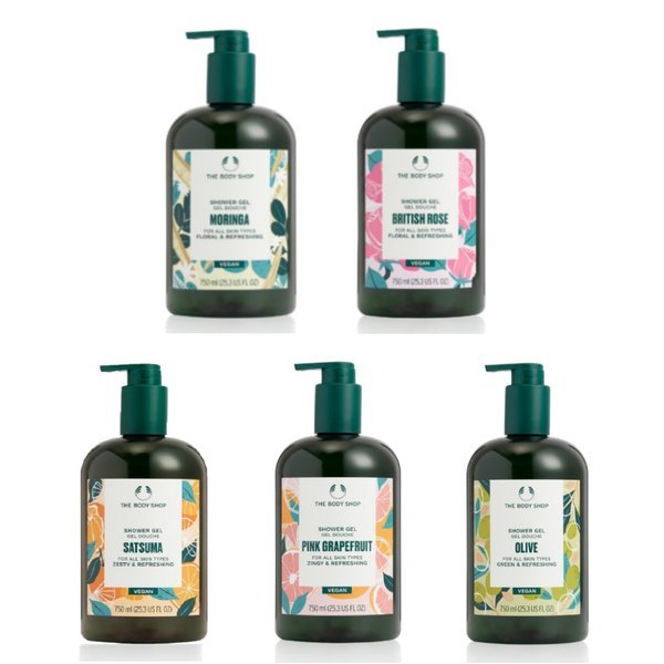 【The body shop】 LYB ギフト 包装 大容量 シャワージェル 750ML