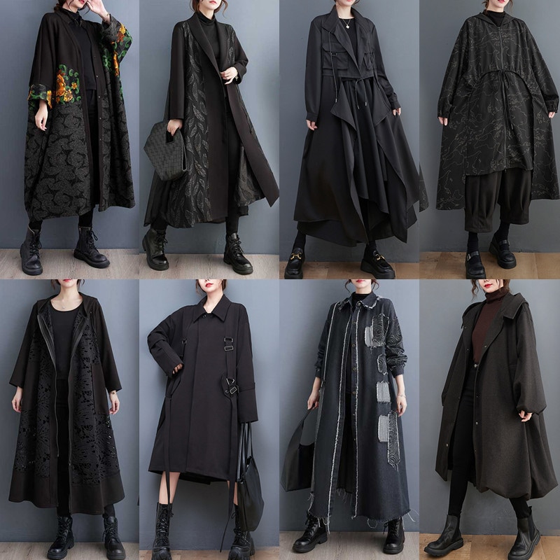 「ファットガール」 2024秋冬 特集 トレンチコート レディース 大きいサイズ 体型カバー ロングコート アウター