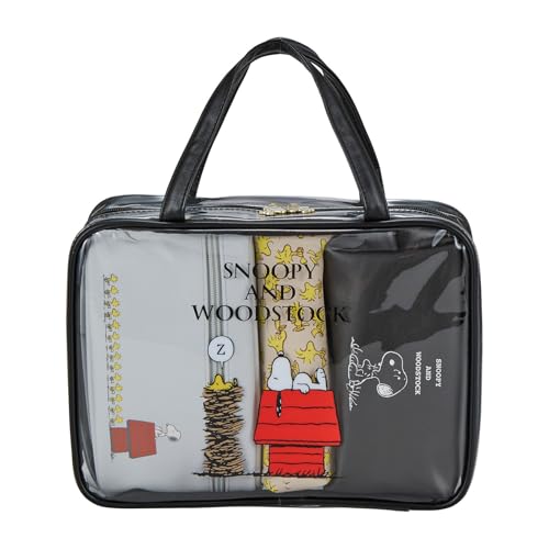 [シフレ] トラベルポーチセット 7122 PN174. ブラックフレンズ