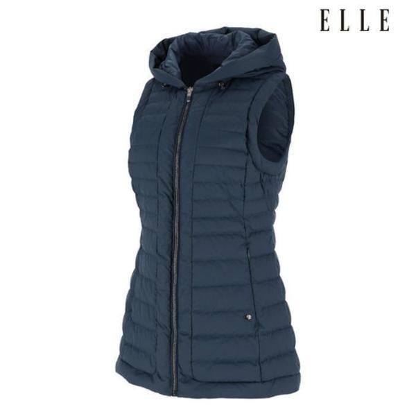 ゴルフセーブゾーン01 女性フード付きミドル丈軽量ベスト 6J81402 840 (44881667)