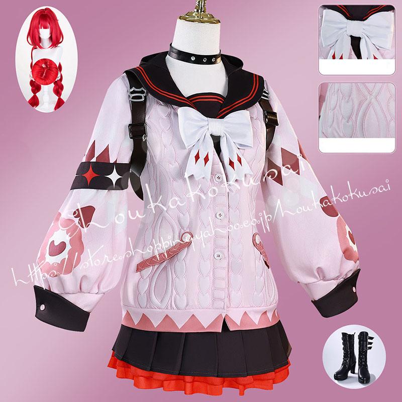[数量限定]短納期!ゼンレスゾーンゼロ Zenless Zone Zero 浮波柚葉 コスプレ衣装 日常服 イベント コスチューム 変装活動 仮装 学園祭 撮影 祭り