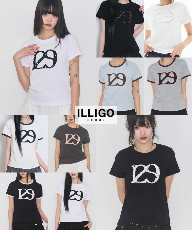 Qoo10 ILLIGO 即日発送！129LOGO TEE ロゴ