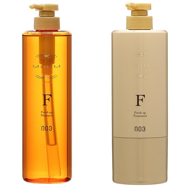 【セット】 ミュリアムゴールド シャンプーF 660mL + トリートメントF 620g