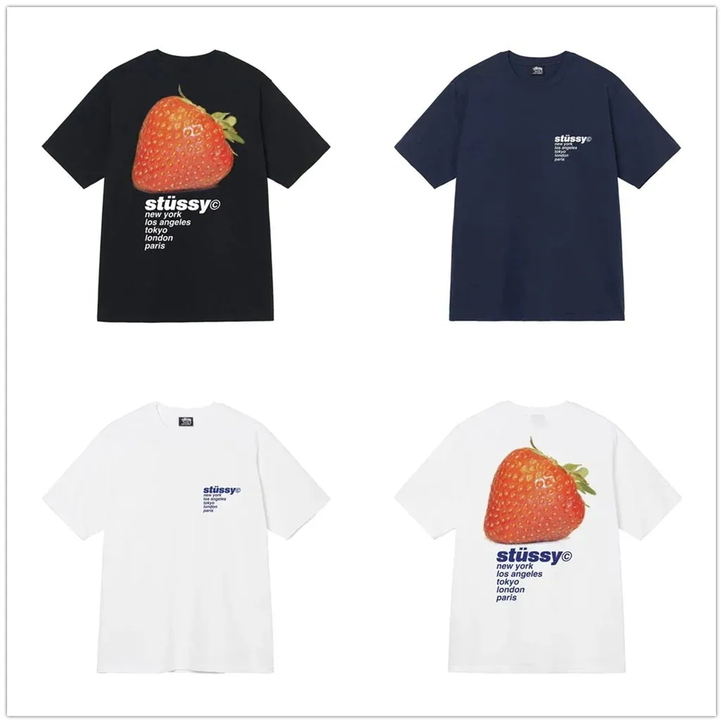 STUSSY STRAWBERRY TEE カットソー 半袖 Tシャツ 1904769