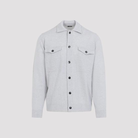 KITON Men Jacket UMK077903000 GREY