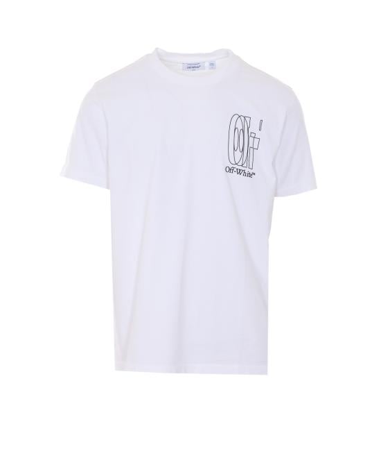 OFF WHITE Men T-Shirts OMAA027S26JER003 10100 White