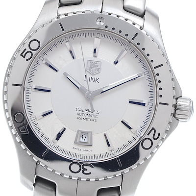 タグホイヤー TAG HEUER WJ201B リンク キャリバー5 自動巻き メンズ _953393【中古】