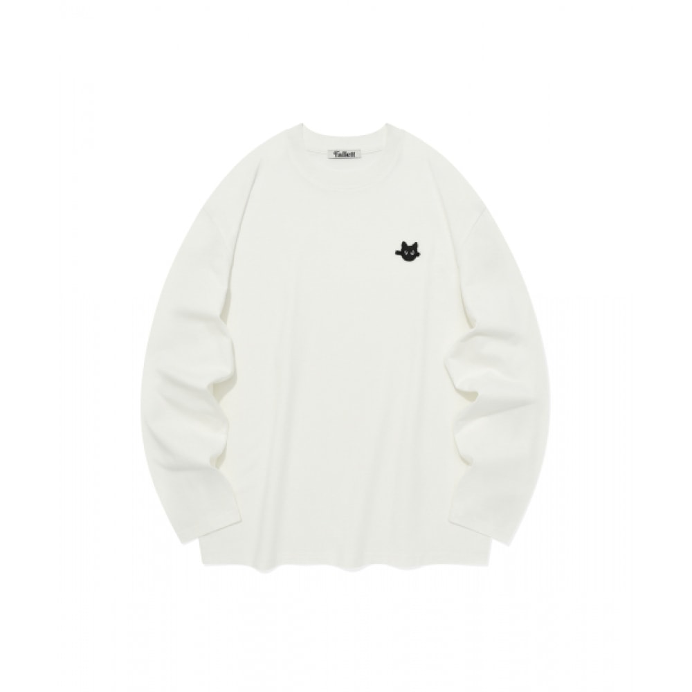 ファレットネロウェーフェンロングスリーブホワイト