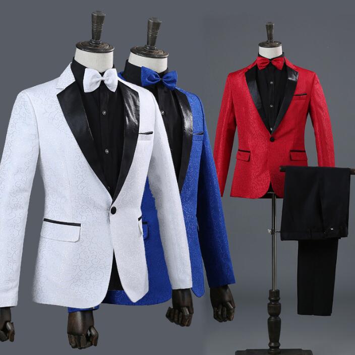メンズ礼服スーツ上下セットアップ スーツジャケット　3色　上下セットアップ　スーツ 紳士用 ヒップホップ ダンスウェア 舞台魔術師演出服　クリスマス　公演服　司会者　撮影衣装　結婚式　二次会　カラオケ 4,887円