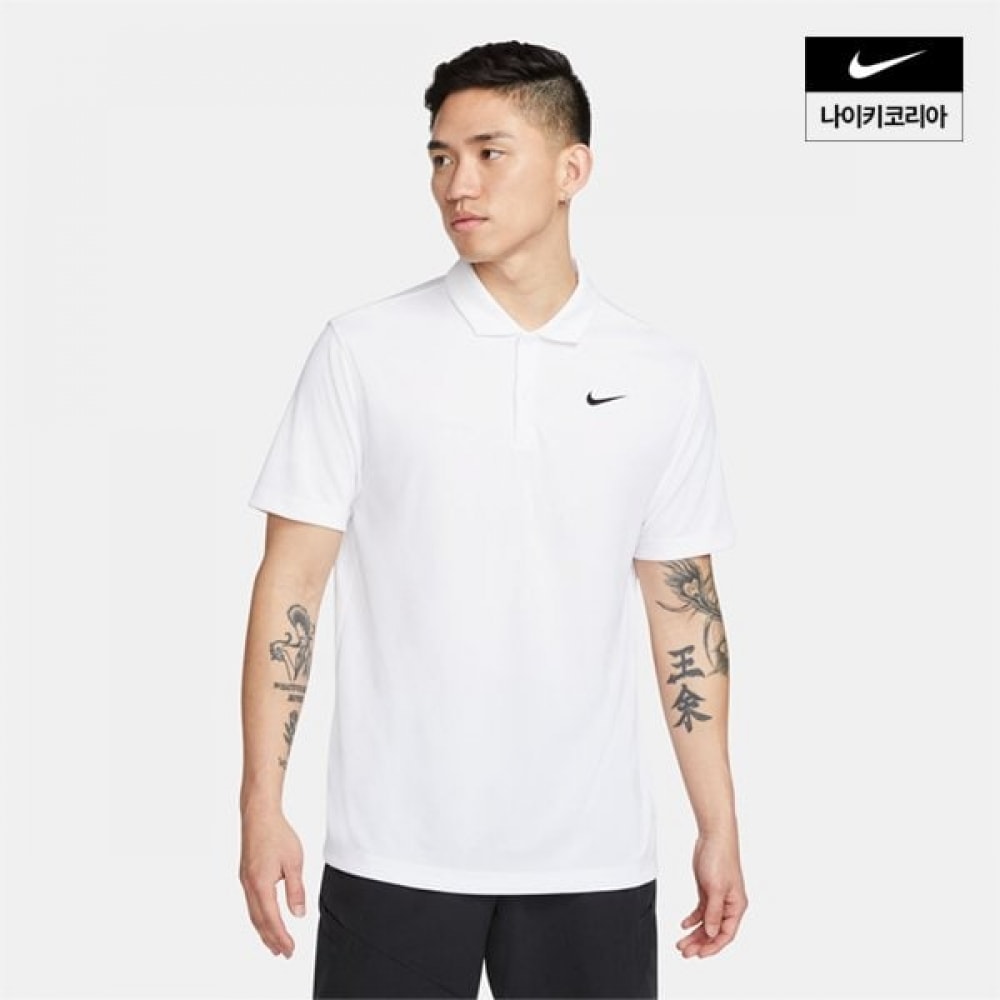 ナイキ メンズ コート ドライフィット ソリッド テニス 半袖 ポロ DH0858-100